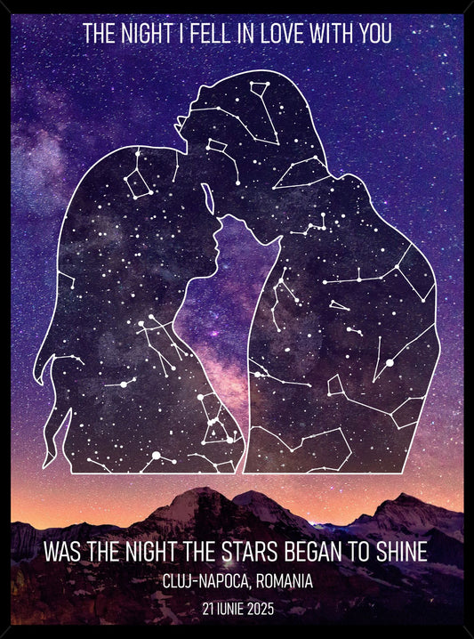 Rama personalizata - Momentul tau pe cer #D007